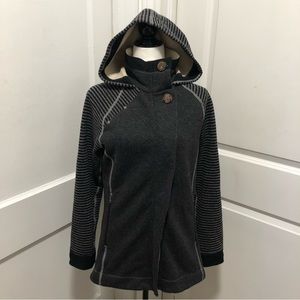 Prana ladies soft lined hooded coat size medium